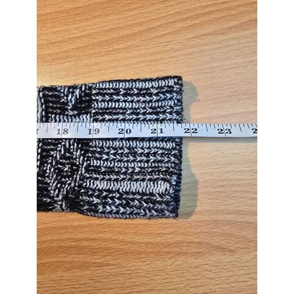 BB Dakota Open Cardigan OS Aztec Southwestern Fringe Stretch Casual Boho Black - Picture 5 of 11